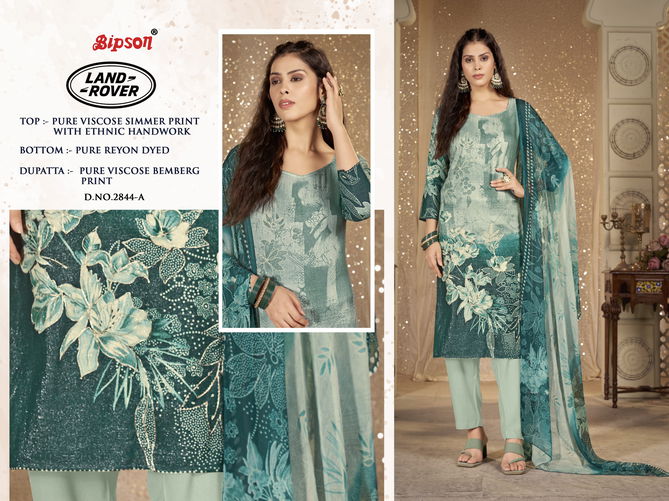 Land Rover 2844 By Bipson Pure Viscose Printed Dress Material Wholesale Shop In Surat